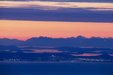 View of Vancouver Island