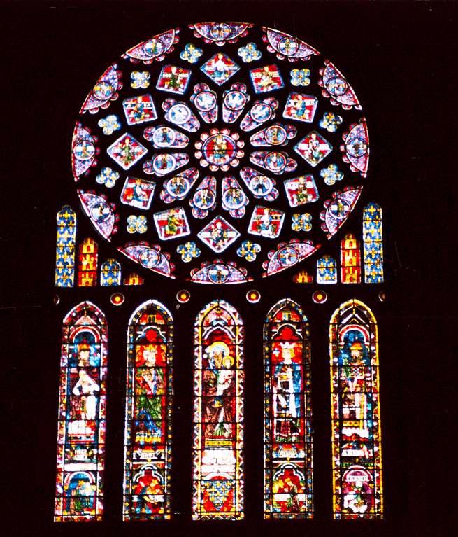  Chartes Cathedral Rose Window 