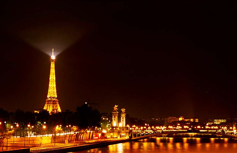  Eiffle Tower at Night 