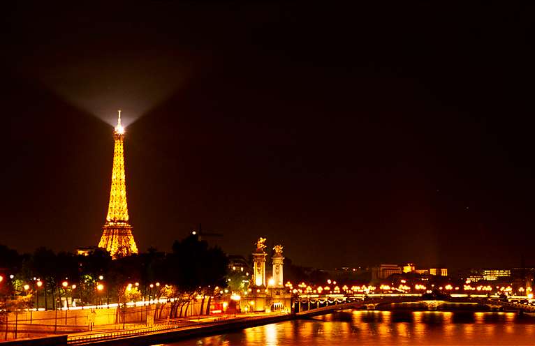  Eiffle Tower at Night 