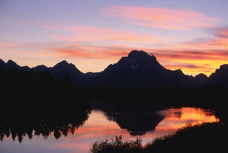  Ox Bow Bend Sunset 